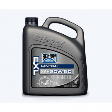 Масло моторное Bel-Ray EXL Mineral 4T Engine Oil [4л]