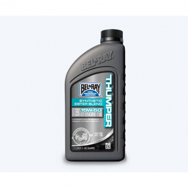 Олія моторна Bel Ray THUMPER RACING SYNTHETIC ESTER 4T [1л]