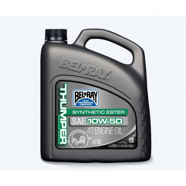 Масло моторное Bel Ray WORKS THUMPER RACING SYNTHETIC ESTER 4T [4л]